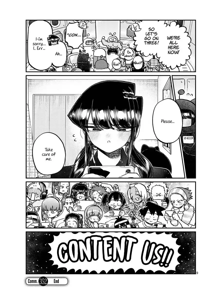 Komi-san wa Komyushou Desu Chapter 352 9